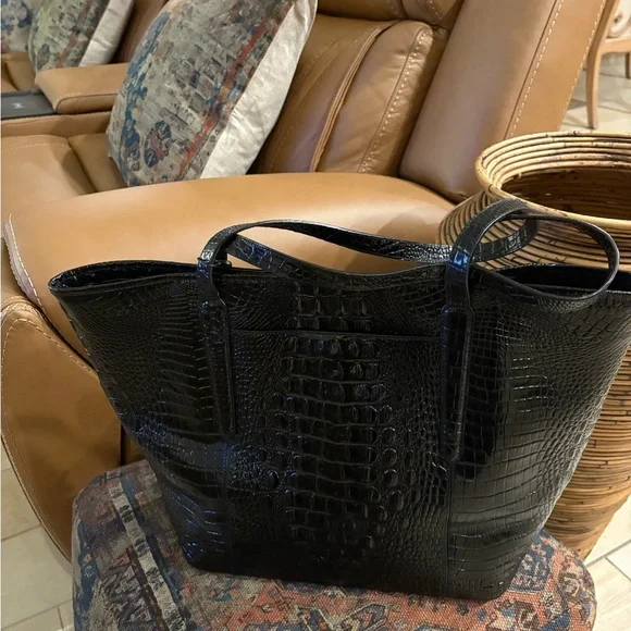 Brahmin Annika black tote, NWT - Picture 6 of 9